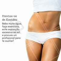 Efetuando essas dicas, as chances de um corpo flácido serão bem menores! Existem tratamentos estéticos que buscam a diminuição da flacidez, procure um profissional e faça o mais adequado para você!
#ahazou #ahz #bemestar #beauty