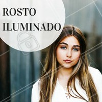 As mechas costumam ser marcantes, pois ela contrasta com a cor natural dos fios além de dar aquela iluminada no cabelo e no rosto. #iluminação #cabelo #mechas