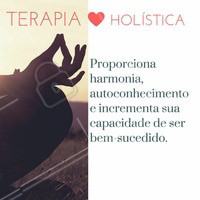 Ainda não conhece? Agende o seu horário! #TerapiaHolistica #Saúde #BemEstar #Ahazou