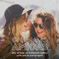 Com as amigas tudo fica melhor!
#ahazou #beleza #beauty