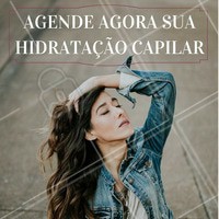 Faça uma hidratação e deixe seus cabelos felizes e saudáveis! #cabelo #hidratação