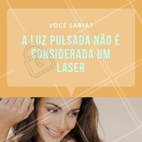 Porque ela emite um feixe de luz que não é coerente como o laser, ele é divergente, e policromático, o comprimento de onda da luz pulsada gira em torno de 590 a 1200nm, de acordo com o filtro utilizado diferente dos lasers que o comprimento de onda é fixo.
#ahazou #estética #beauty #luzpulsada
