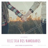 Feliz Dia dos Namorados para todos os pombinhos apaixonados por ai! #diadosnamorados #ahazou #amor #felicidade