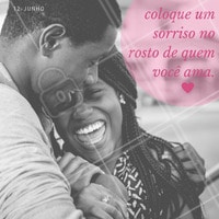 Que tal presentear o seu amor com algo especial? Pense no sorriso! #sorriso #amor #diadosnamorados