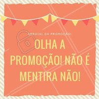 Em época de festa junina também tem promoção! Aproveite, e agende seu horário!
#promoção #festajunina #beleza