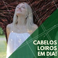 Os fios loiros exigem manutenção e cuidados específicos. Agende já o seu horário e cuide dos seus cabelos! #CabelosLoiros #Loiro #Hair #Ahazou