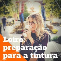 Após uma boa avaliação do profissional, o próximo passo é preparar o cabelo com produtos específicos da pré-coloração e realizar pelo menos uma hidratação profunda! #CabelosLoiros #Loiro #Hair #Ahazou