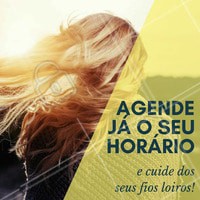 Cabelos loiros sempre lindos e hidratados. Agende já! #CabelosLoiros #Loiro #Hair #Ahazou #beleza #salaodebeleza #platinado #hidratacao