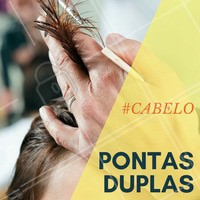 Se você mantiver o corte em dia, não vai precisar cortar muito, apenas alguns centímetros. Agora, quanto mais esperar, mais terá que diminuir o comprimento. O ideal é que você corte as pontinhas a cada dois meses para mantê-las bem alinhadas. #Cabelo #Dica #Hair