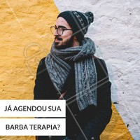 Não fique de fora dessa tendência, agende sua barba terapia agora mesmo! #barbaterapia #relaxar #barbearia