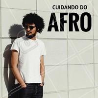 Para manter o afro sempre saudável e bonito, opte sempre por produtos livres de sulfato e aplique diariamente um óleo hidratante nos fios, como óleo de argan ou óleo de coco. #hidratação #cuidados #afro #barbearia