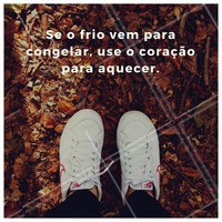 Que venha o inverno, mas sempre com o coração aquecido!
#beauty #beleza #inverno #ahazou