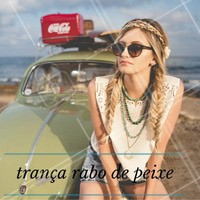 Com as modernas tranças de rabo de peixe, não tem erro! Invista! #Trança #Penteado #Cabelo