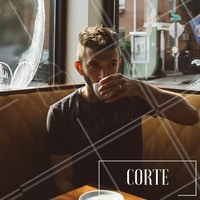 O que vocês acham desse corte bem rente nas laterais e comprido no topo? #curteounãocurte #corte #barbearia