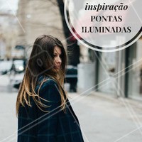 Que tal iluminar as pontas dos fios? Atualize seu visual! #Cabelo #Hair #Inspiração #Ahazou #coloração #salaodebeleza #autoestima