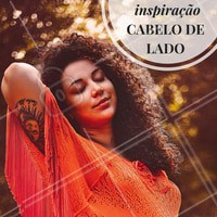 Para um toque mais charmoso no look, aposte em jogar os cabelos para o lado. #Cabelo #Hair #Inspiração #Ahazou