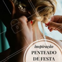 Ideal para quem quer arrasar na noite! #Cabelo #Hair #Inspiração #Ahazou #SalaoDeBeleza #Autoestima #Cabeleireiro #Penteado