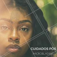 Após fazer o Microblading, durante os primeiros 10 dias, deve-se proteger contra o sol, ou qualquer tipo de agressão ou danos que possam causar a queda da crosta que se forma para a cicatrização com a pigmentação. O contato com a água de rios ou piscinas deve ser evitado para que o local não infeccione. Além disso, o uso de maquiagem na área da sobrancelha e aplicação de qualquer cosmético nos primeiros 5 dias não é indicado. #Cuidados #Sobrancelha #Microblading Evitar a transpiração excessiva, o que pode degradar a pigmentação. Um mês de tratamento é sugerido para ajustar o resultado para que seja aperfeiçoado o trabalho, porque o pigmento pode mudar ou ser afetado por cicatrizes.