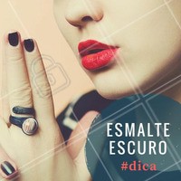 Nesta temporada, aposte nas cores terrosas e com tons mais escuros. #Unha #Esmalte #Nails #AmoEsmalte