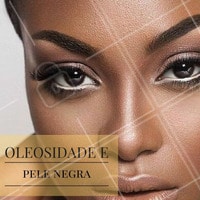 A pele negra pode apresentar todos os tipos: normal, mista, seca e oleosa. No entanto, a oleosa é a mais comum, já que a secreção das glândulas sebáceas é maior nesse tipo de pele, tornando-a assim por natureza.
#ahazou #beleza #beauty #pelenegra #oleosidade #pelesaudavel #tratamentofacial