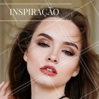 Quer apostar em um look novo? Invista em olhos bem marcados com sombra cintilante e arrase! #Makeup #Make #Maquiagem #Inspiração #InspiraçãoDeMake