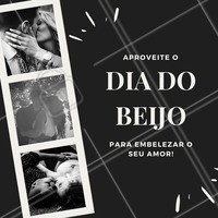 Dia 06 de julho é dia do beijo, já pensou em passar um dia de muito amor e beleza a dois? Agende com a gente! #diadobeijo #beijo #beleza