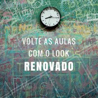 Renovar o look faz toda a diferença na auto estima. Agende já o seu horário! #look #voltaasaulas #autoestima