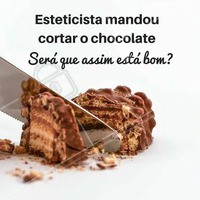 Hoje é Dia Mundial do Chocolate! #chocolate #chocolovers #esteticista
