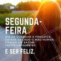 Todo começo de semana é uma nova chance de recomeçar #segundafeira #segunda #frasemotivacional