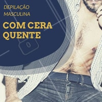 A depilação com cera pode durar até um mês. Para os homens que sentem muita dor na depilação, a solução é usar o método com cera morna, pois a dor pode ser reduzida. #Depilação #DepilaçãoMasculina #Homens #Cera #estéticaparahomens #estéticahomens #homens #esteticamasculina #masculino #cuidadosmasculinos