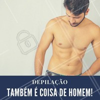 A depilação também contribui com a higiene pessoal, uma vez que o acúmulo de pelos pode aumentar a umidade local incentivando a proliferação de bactérias que, em alguma medida, acentuam odores causados pela transpiração. A depilação masculina é a solução para os homens que se cuidam e desejam eliminar os pelos indesejados! #Depilação #DepilaçãoMasculina #Homens #estéticaparahomens #estéticahomens #esteticamasculina #masculino #cuidadosmasculinos