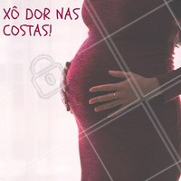 Durante a gravidez é comum sentir dor nas costas, especialmente pelo centro da mulher ser deslocado para frente por conta do barrigão e com isso a tentativa de compensar o peso jogando o tronco para trás. Como podemos evitar essas dores? Alongamentos diários; exercícios; e trabalho postural. Não esqueça de consultar seu fisioterapeuta! #fisioterapia #gravidez #costas
