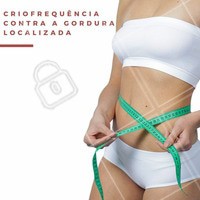 A criofrequência trabalha com duas temperaturas entre o frio e o calor nos tecidos, causando um choque térmico. É um tratamento que atua em algumas áreas, uma delas sendo a gordura localizada, trazendo um resultado rápido. #estéticacorporal #gorduralocalizada #criofrequência