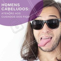 Faça hidratações em casa pelo menos uma vez por semana. Caso tenha os fios mais secos ou ressecados, procure hidratar mais profundamente uma vez por mês. #Cabelo #CabeloMasculino #Homens #Barbearia #CuidadosParaHomem