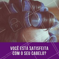 Caso a resposta for não, que tal agendar o seu horário e mudar o visual? Vem arrasar! #Cabelo #Hair #Cabeleireiro