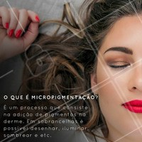 Com o recurso de cor é possível neutralizar as imperfeições nas sobrancelhas, cobrindo falhas na mesma, e muito mais.
Agende o seu horário e faça o procedimento!
#ahazou #micropigmentação #sobrancelha