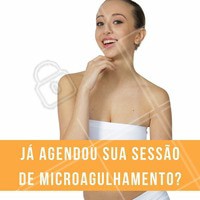 Você está a um passo da pele perfeita, já imaginou? Agende seu horário com a gente! #microagulhamento #peleperfeita #estéticafacial