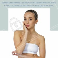 Agende um horário e faça uma avaliação com um de nossos profissionais, saiba se o tratamento é indicado para você e tudo que ele pode fazer pela sua pele! #pele #microagulhamento #estéticafacial