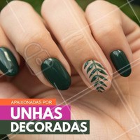 A Nail Art é a técnica que embeleza ainda mais as unhas das mulheres. Nós amamos! #Manicure #Unhas #Nails #NailArt