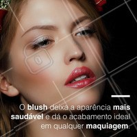 Fica a dica!
O blush dá vivacidade para o rosto. Quer essa aparência saudável? Agende o seu horário!
#ahazou #maquiagem