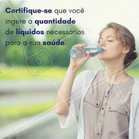Não deixe de tomar água, e mais, tome a quantidade recomendada!
#Agua #Cuidados #BemEstar #Care #Dica #Tip #Saúde #ExercíciosFísicos