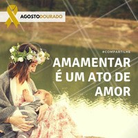 Agosto Dourado é a comemoração do ✨Mês do Aleitamento Materno! 👶🏼 O leite materno é o alimento mais completo que pode ser oferecido aos bebês, por isso o incentivo a esse ato de amor é essencial. 😍💛
Gostou da iniciativa❓ Então compartilhe e incentive a amamentação! ❤️
