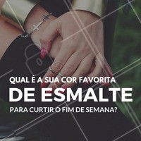 Deixe aqui nos comentários! #Unha #Beleza #Nail #Manicure