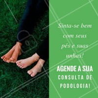 Marque o melhor horário para um dia de tratamento nas unhas e nos pés! #podologia #Pedicure #Esmalte #Unhas