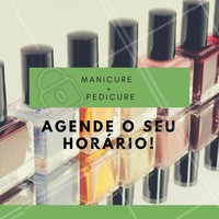 Tire o seu dia para cuidar e embelezar as unhas. Marque um horário com a gente! #Manicure #Pedicure #Unhas #Ahazou