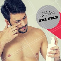 Homens também! Hidratem a pele, é importante.
Agende seu horário conosco!
#ahazou #estética #estéticaparahomens #estéticahomens #homens #esteticamasculina #masculino #cuidadosmasculinos