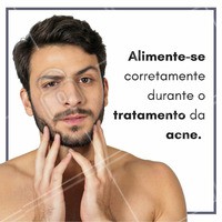 Muitas vezes o sucesso do tratamento está simplesmente aliado á mudança de hábitos alimentares, quando falamos em uma alimentação equilibrada, principalmente para tratamento da acne, falamos em uma dieta rica em nutrientes e pobre em gorduras. Deve ser rica em peixes, como sardinha ou salmão, porque são fontes de gordura do tipo ômega 3, que é anti-inflamatória, inibindo e controlando a inflamação dos folículos sebáceos que formam a espinha. #beleza #beauty #ahazou #estéticaparahomens #estéticahomens #homens #esteticamasculina #masculino #cuidadosmasculinos #acne