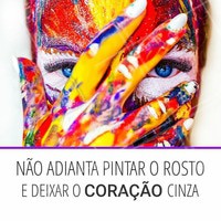Concordam, migas? Vamos deixar o coração colorido também! #MotivacionalMaquiagem #Makeup #Maquiagem #Motivacional #Frase