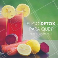 O suco detox é uma bebida que apresenta a combinação de alimentos que têm a função de fazer a limpeza hepática, auxiliando no processo de eliminação de toxinas prejudiciais ao organismo. Entre os suas vantagens estão: aumento da disposição, melhora da memória, melhora do sistema digestivo, entre outros. Então, vai fazer o seu!
#ahazou #saude #bemestar #beauty #detox