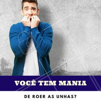 A solução do seu problema é: manicure em dia! Agende já o seu horário e dê um jeitinho de se livrar desse hábito! #Unha #Nails #Dica #Esmalte #Manicure